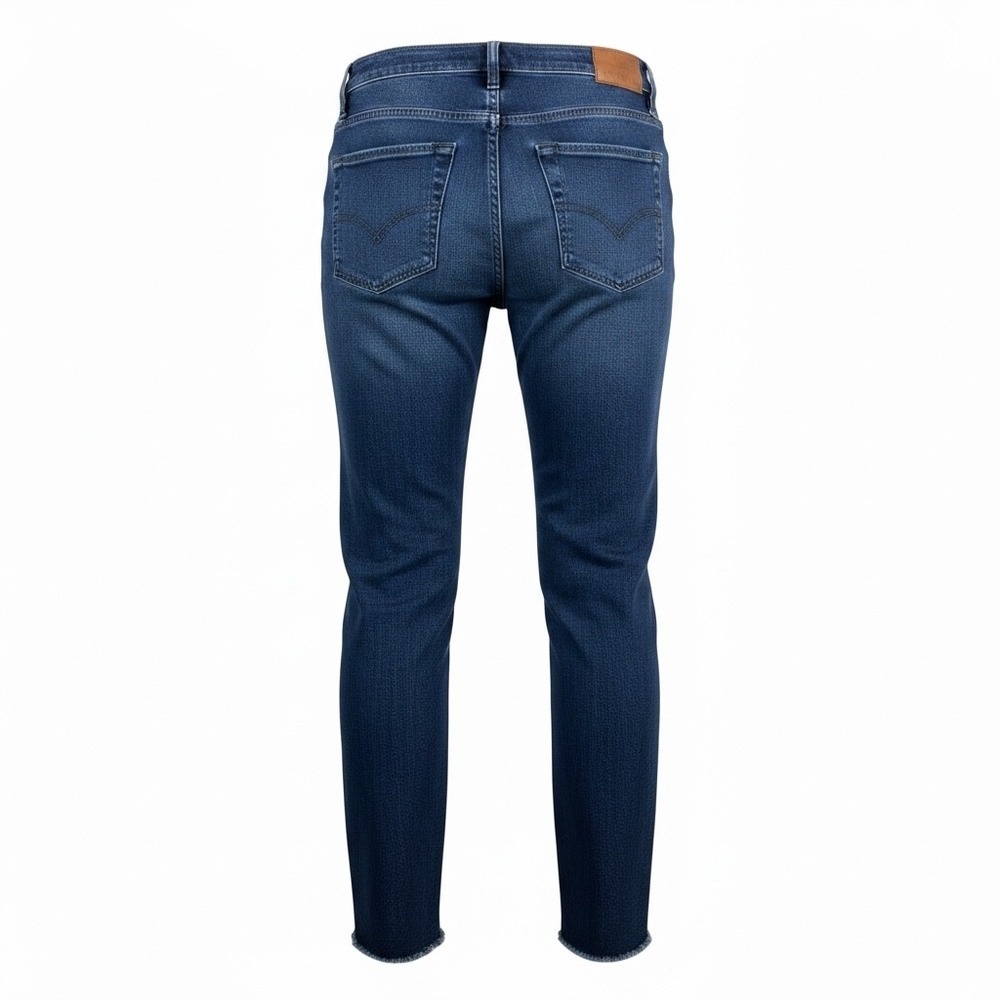 Judy Blue 20W Dark Wash High Rise Raw Hem Skinny Jeans JB88703 DK - Picture 3 of 10